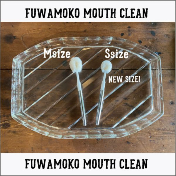 《NEW》ふわもこMOUTH・CLEANブラシ スターターセット(ブラシ2本、ゴールドハンドル1本)/5個セット
