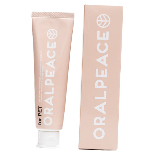 【泡雪と一緒に購入】オーラルピース フォーペット(ジェル)80g ペット用歯磨きジェル